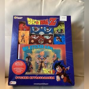 Very rare Dragon Ball Z sealed sticker extravaganza from year 2000